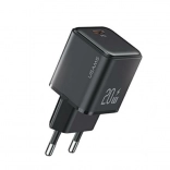 Sieťová nabíjačka 1xUSB-C PD 3.0 20W Rýchla čierna