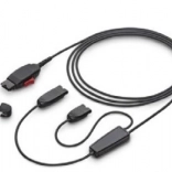 Tréningový kábel Poly Y s QD zámkom pre digitálne náhlavné súpravy (6pin)