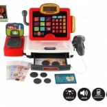 detská digitálna pokladňa so svetlom a zvukom