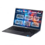 umax visionbook 15wn plus 15,6" notebook s intel n100, 8 gb ram a 256 gb ssd