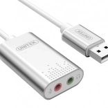 USB zvuková karta stereo Unitek