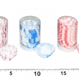 Farebné papierové cukrárske košíčky, 200 ks (Ø 3 cm, výška 1,5 cm)