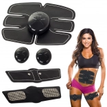 Elektrostimulátor EMS 3 v 1 na brucho, paže a stehná