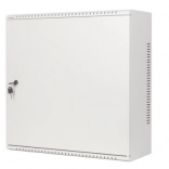 Nástenná nízkoprofilová racková skriňa 6U+3U sivá