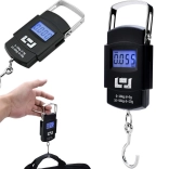 Cestovná digitálna závesná váha s háčikom 50 kg