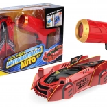 Rock Buggy antigravitačné RC auto s laserom 15 cm červené