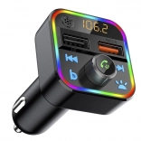 FM Transmitter BLOW s Bluetooth 5.1 a QC3.0, RGB podsvietenie