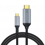 USB-C na HDMI kábel Savio 3m v2.0b