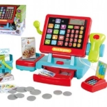 Pokladňa pre deti s dotykovou obrazovkou a príslušenstvom