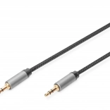 Audio kábel MiniJack 3.5mm nylon 3m