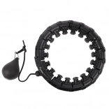 Hula hoop s masážnymi výstupkami a závažím TRIZAND