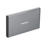 Vonkajší box na disk NATEC Rhino Go 2,5" USB 3.0, sivý