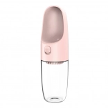 Cestovná fľaša pre miláčikov Dogness D02 ružová