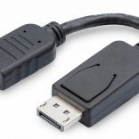 Adaptér DisplayPort na HDMI, 1080p 60 Hz, čierny, 0,15 m