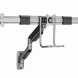 Nástenný držiak na 3 monitory 17–27" s plynovou pružinou