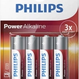 Philips Power Alkaline AA batérie 4ks