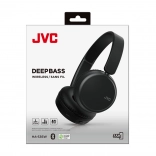 JVC bezdrôtové on‑ear slúchadlá HA-S36W čierna
