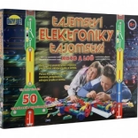 Tajomstvá elektroniky – stavebnica auto a loď, 50 experimentov