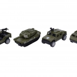 Kovové vojenské autíčko 8 cm