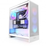 NZXT H7 Flow RGB biela PC skrinka (mid‑tower, 2024)
