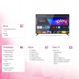 QLED televízor 55" IPLAY 6200