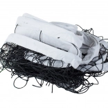 Volejbalová sieť 9,5 × 1 m s napínacím lankom a prepravnou taškou