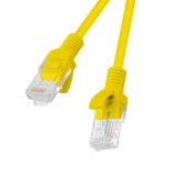 Patchcord LANBERG 0,25m žltý 10-pack