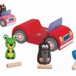 Drevené autíčko – KRTKO na výlete