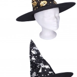 Klobúk pre malých čarodejov a čarodejnice 38x38 cm