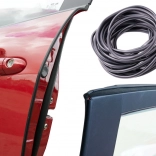 Ochranná lišta hrany dverí auta 15 m – čierna