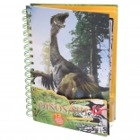 Zamatové omaľovánky DINOSART – dinosaury, 12 dosiek a mini fixky