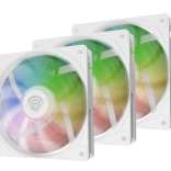 sada troch ventilátorov genesis oxal 120 argb biela