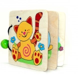 Drevená kniha Zvieratká od Hess