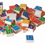 Detoa Drevená Abeceda pre Deti