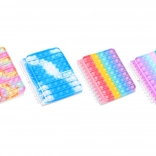 Notes Pop It linajkovaný 14x21 cm