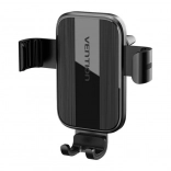 Automatický držiak do auta na telefón Vention KCTB0 s klipom, čierny