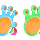 Chytacia hra pre deti s rukou na suchý zips