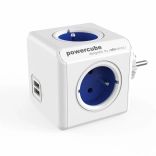 Rozbočovač zásuviek PowerCube Original USB modrý