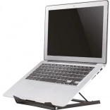 Stojan na laptop čierny