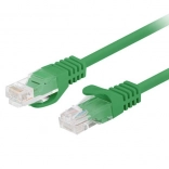 Patchcord kat.6 UTP 3M 10-bal. fluke pass zelený