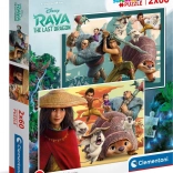 Puzzle Raya a drak 2×60 dielikov