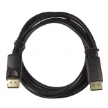 Kábel DisplayPort 1.2, 4K, 5 m, čierny