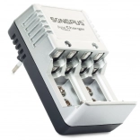 Nabíjačka batérií AA, AAA a 9V pre Ni-MH a Ni-Cd