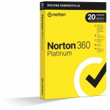 Norton 360 Platinum, 100 GB, 1 používateľ, 20 zariadení, 1 rok