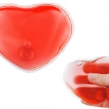 Opakovane použiteľný gélový hrejivý vankúšik na ruky v tvare srdca Malatec