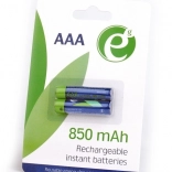 Nabíjacie batérie AAA 850 mAh, 2 ks blister