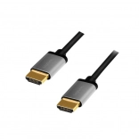 HDMI Kábel 4K/60Hz Hliník 1m čierny