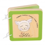 Drevená knižka LOTTA – prvé tvary pre bábätká