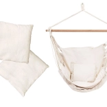 Závesná hojdačka ModernHome biela