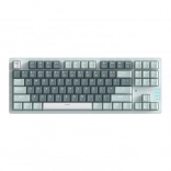 Drôtová mechanická klávesnica THUNDEROBOT K87 s červenými spínačmi – zelená